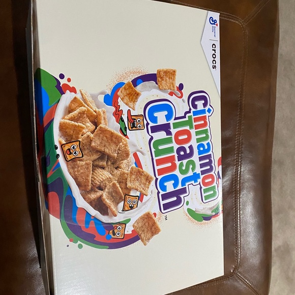 CROCS Shoes Brand New Cinnamon Toast Crunch Crocs With Original Box